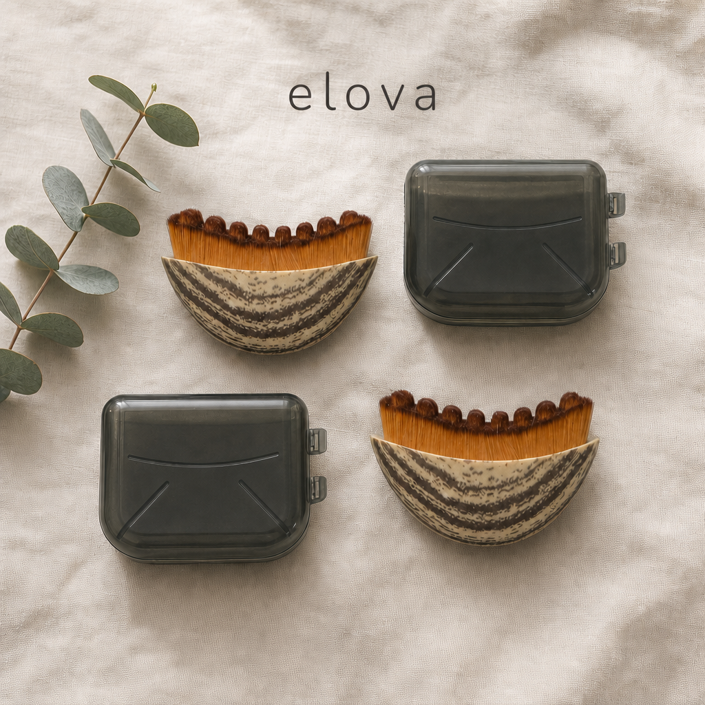 elova | Cepillo de masaje linfático facial