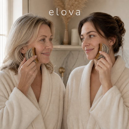 elova | Cepillo de masaje linfático facial