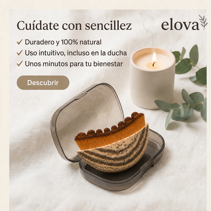 elova | Cepillo de masaje linfático facial