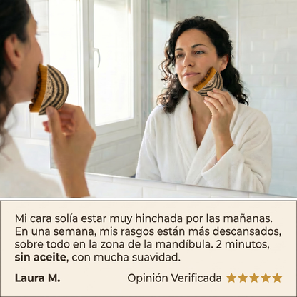 elova | Cepillo de masaje linfático facial