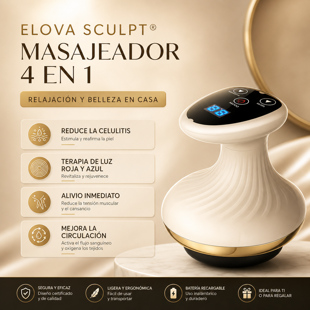 elova | Sculpt - Masajeador Anticelulítico