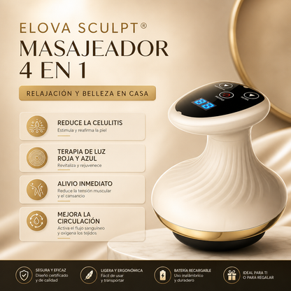 elova | Sculpt - Masajeador Anticelulítico